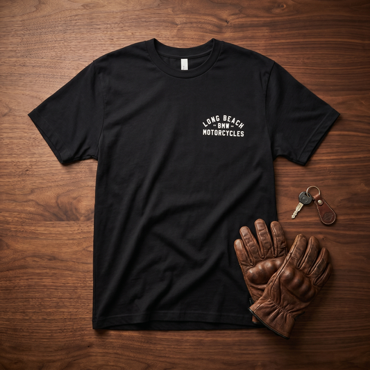 Black Stamp Tee