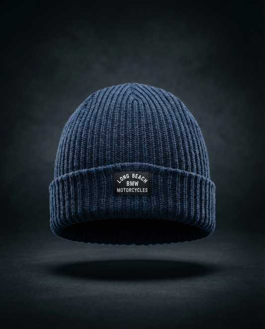 Blue Shop Beanie