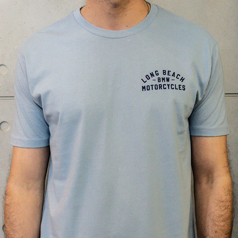 Light Blue Stamp Tee