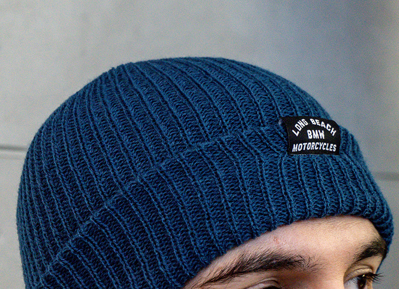Blue Shop Beanie