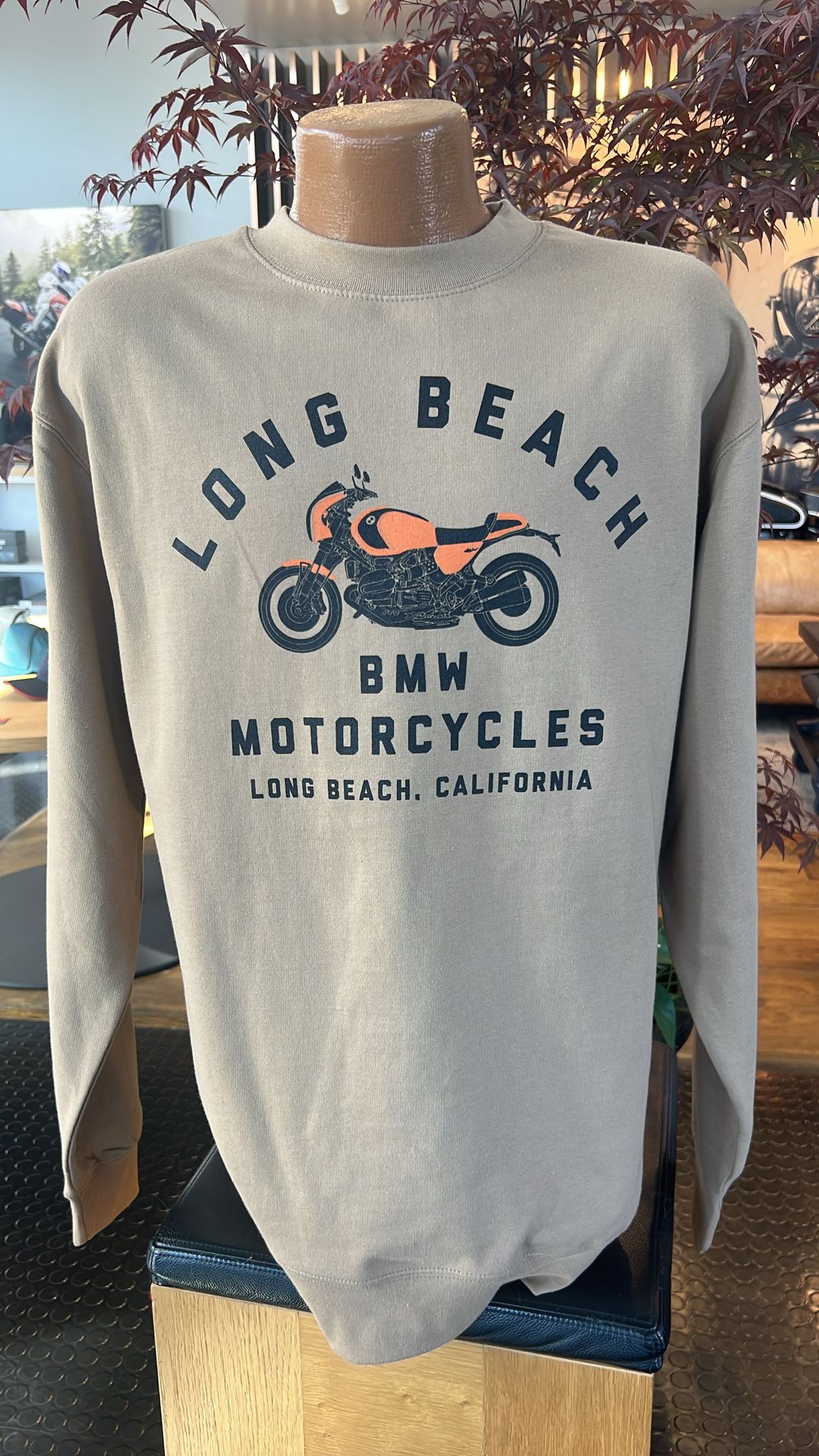 R 12 S Crewneck Sweatshirt "Sandstone"