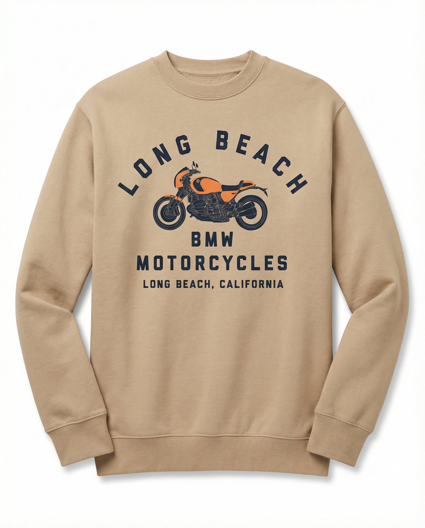 R 12 S Crewneck Sweatshirt "Sandstone"
