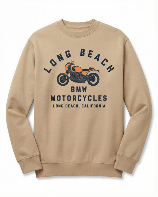 R 12 S Crewneck Sweatshirt "Sandstone"