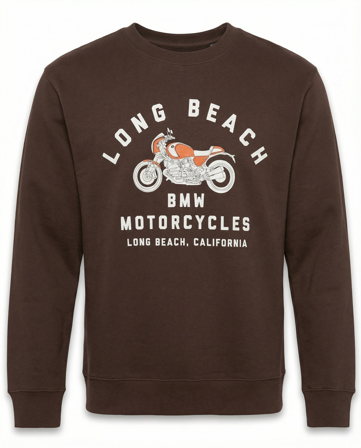 R 12 S Crewneck Sweatshirt "Dark Brown"