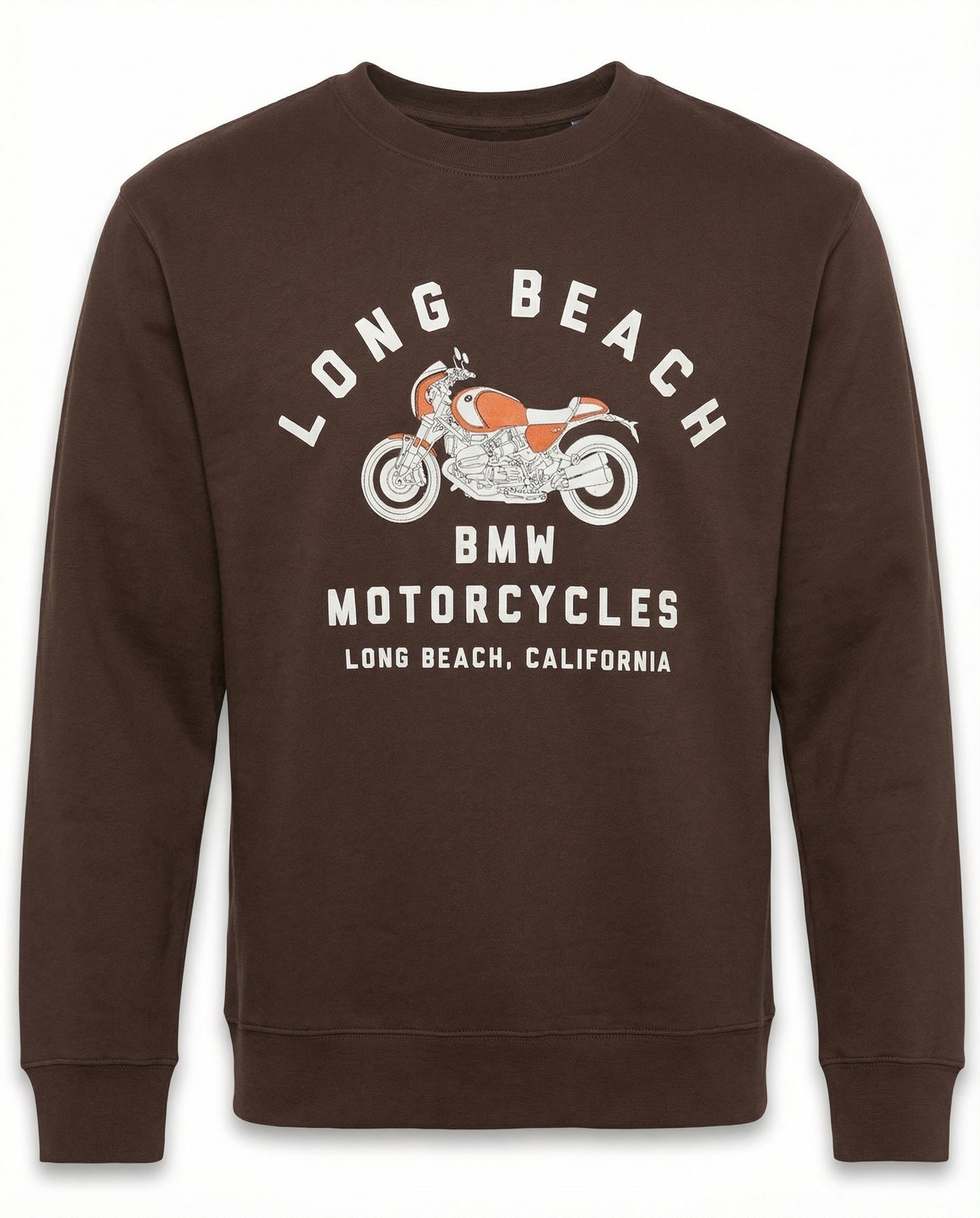 R 12 S Crewneck Sweatshirt "Dark Brown"