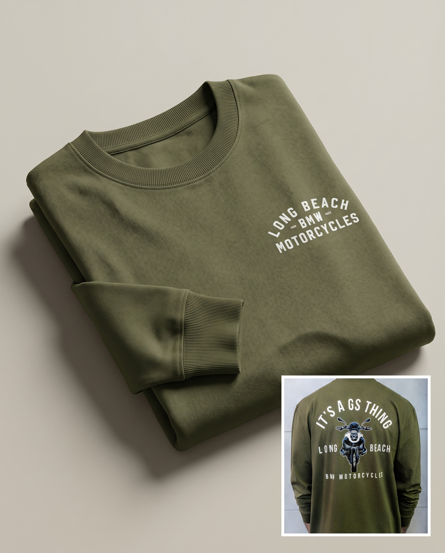 Military Green GS Thing Long Sleeve