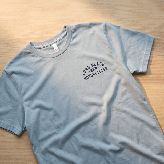 Light Blue Stamp Tee