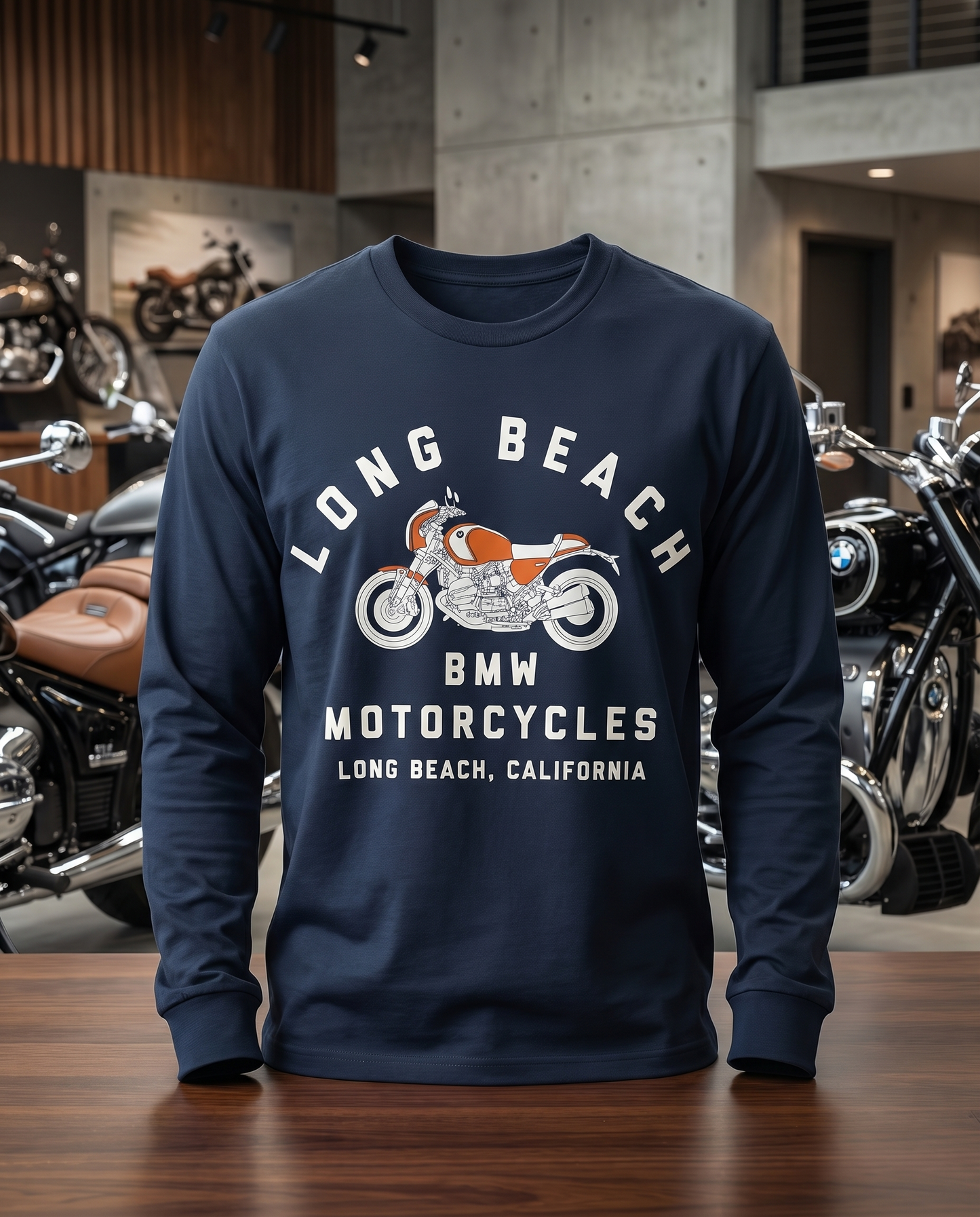 Navy R 12 S Long Sleeve
