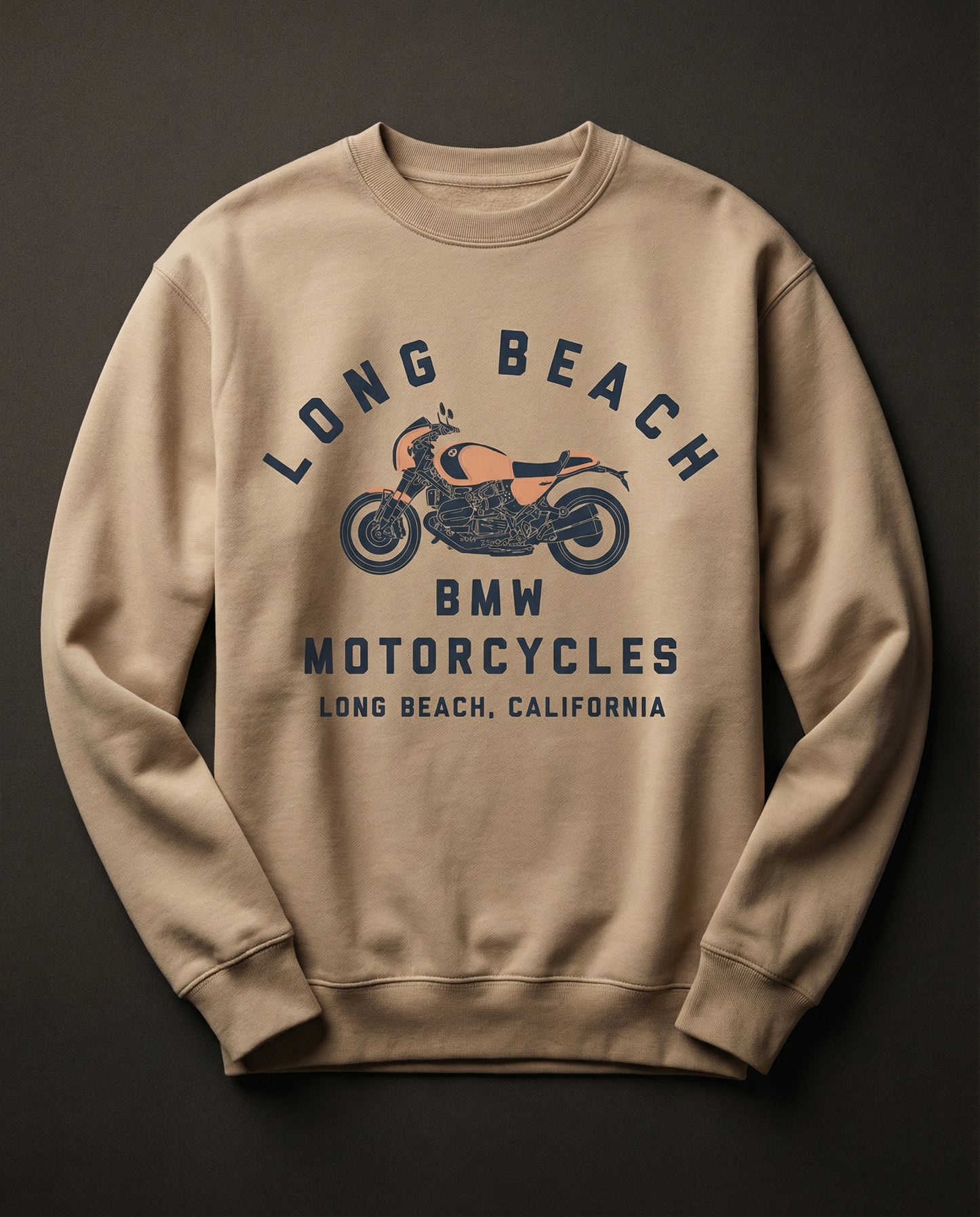 R 12 S Crewneck Sweatshirt "Sandstone"