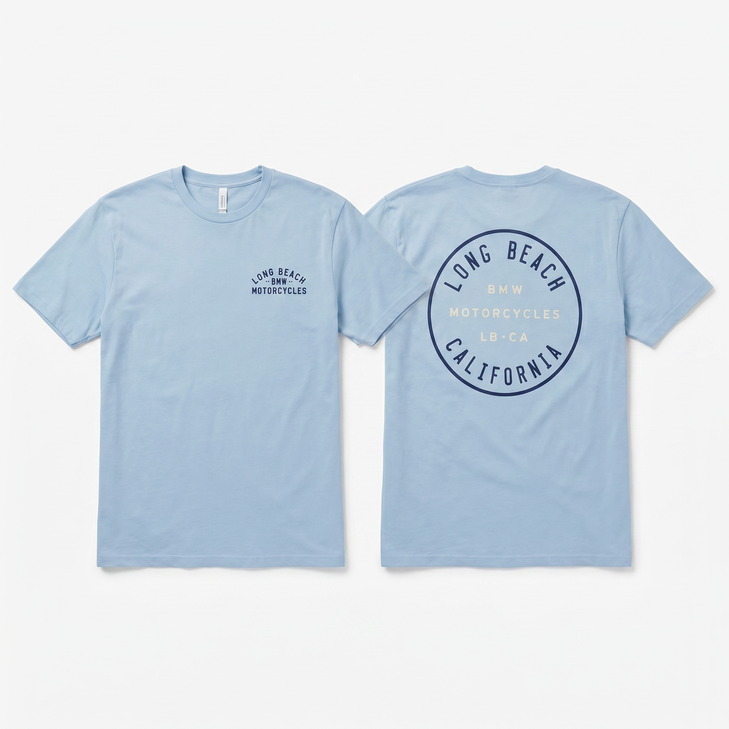 Light Blue Stamp Tee