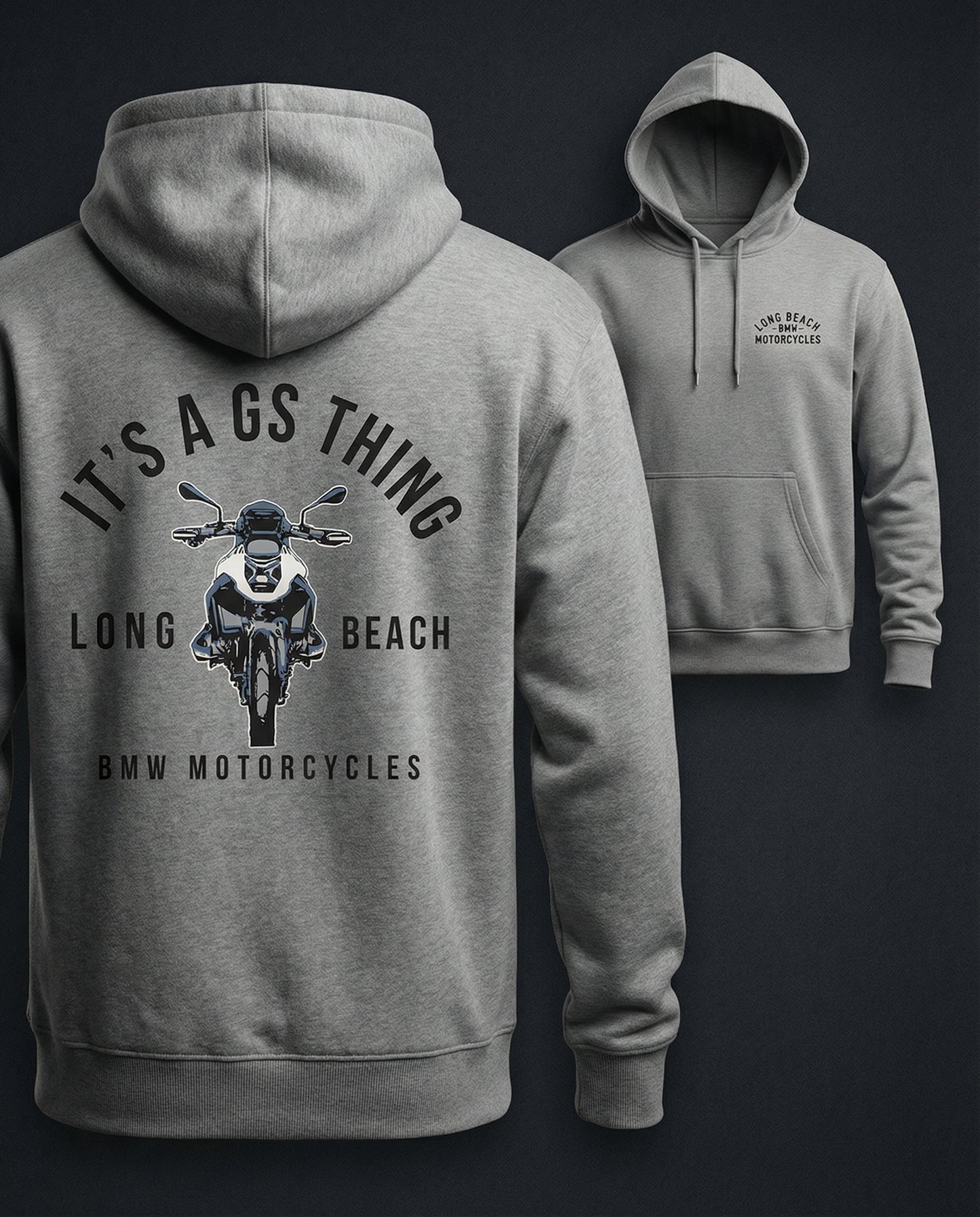 Gunmetal Gray GS Thing Pullover Hoodie
