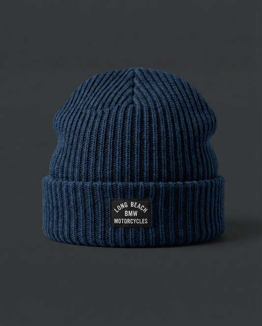 Blue Shop Beanie