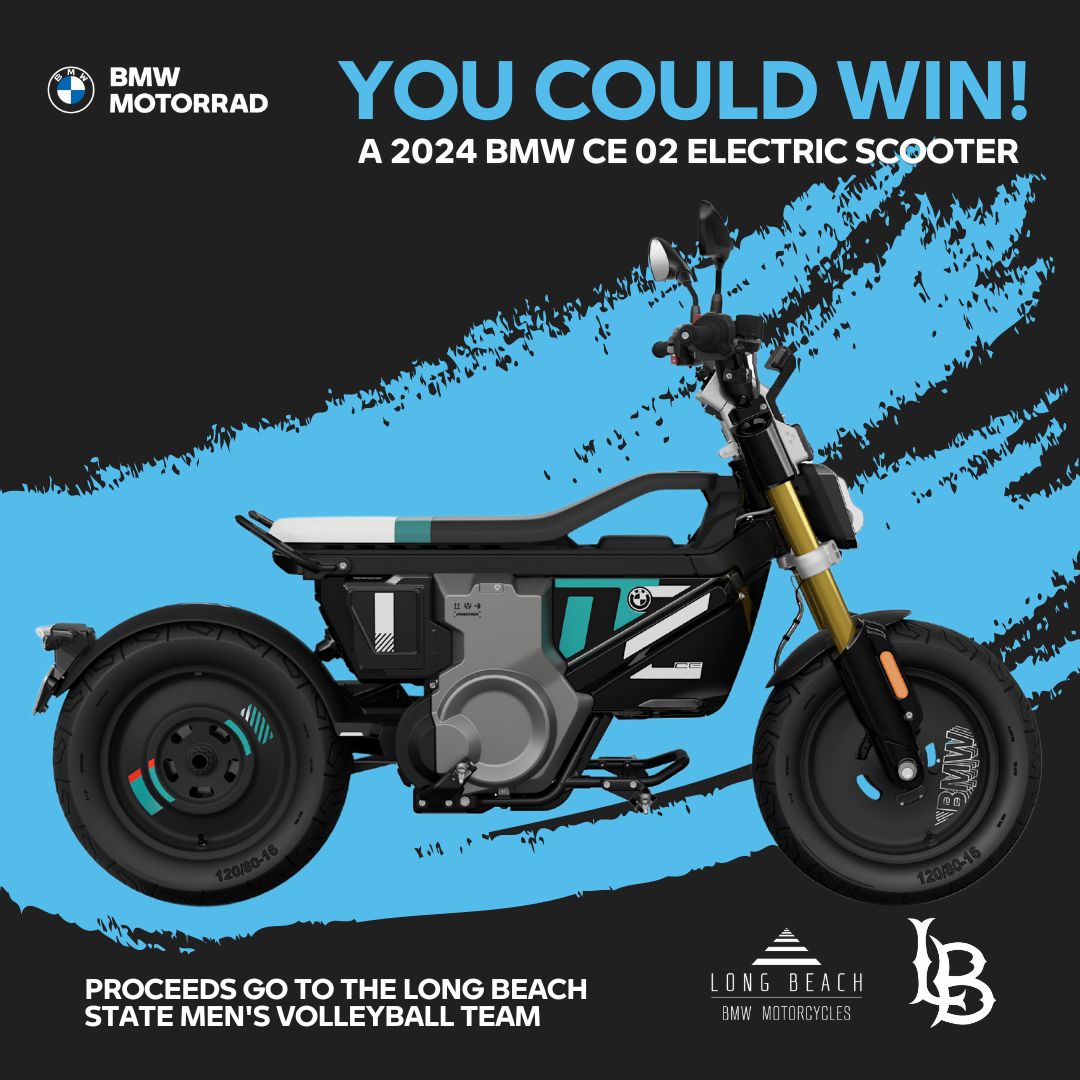 2024 BMW CE 02 Scooter Raffle Tickets