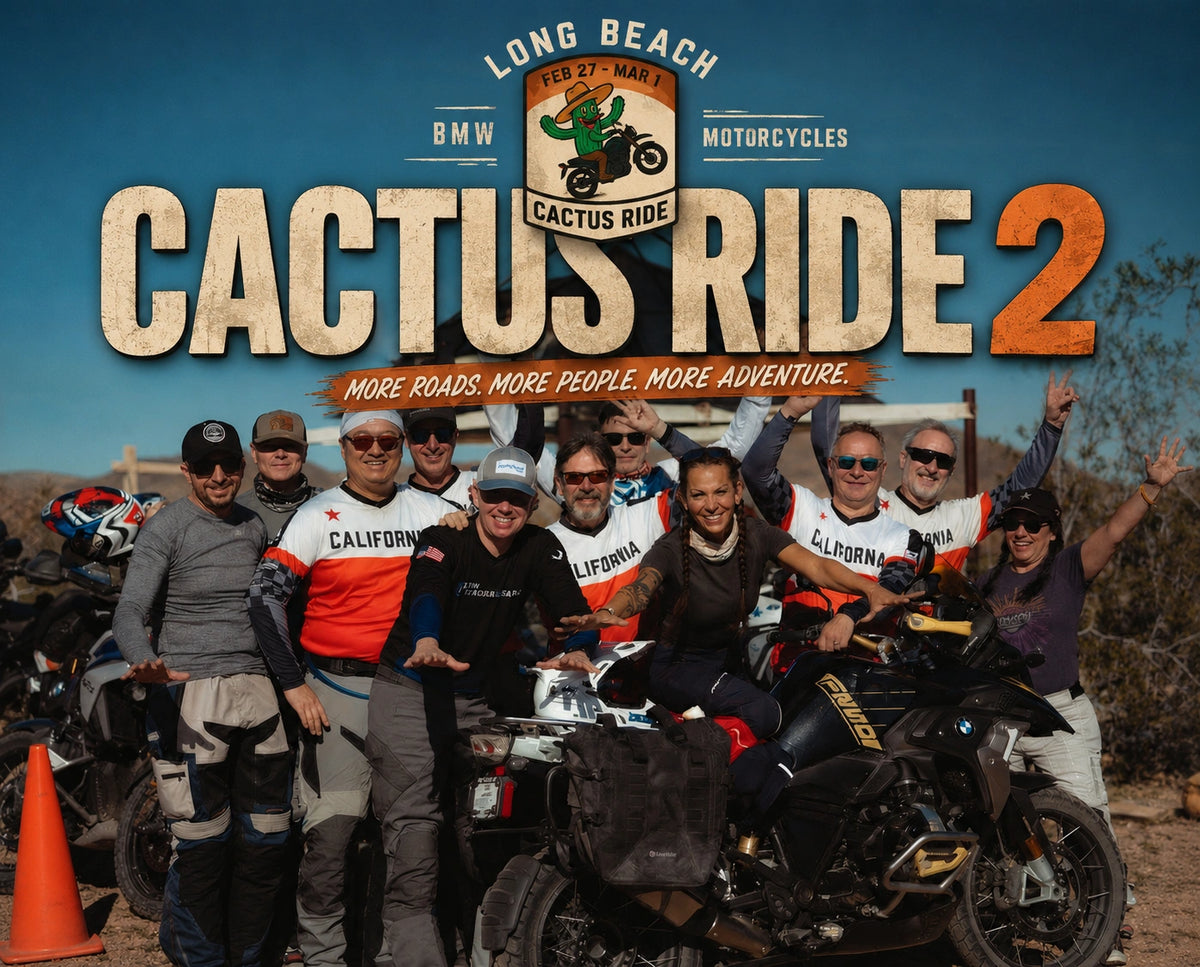 Cactus Ride II - Feb 26-28, 2027 - Long Beach BMW Motorcycles