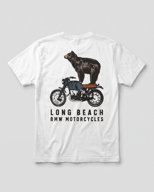 White Big Bear Tee