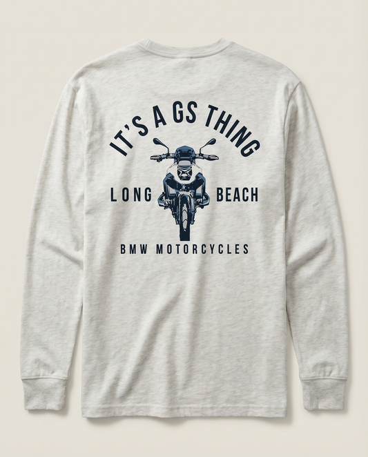 Oatmeal Heather Gray GS Thing Long Sleeve