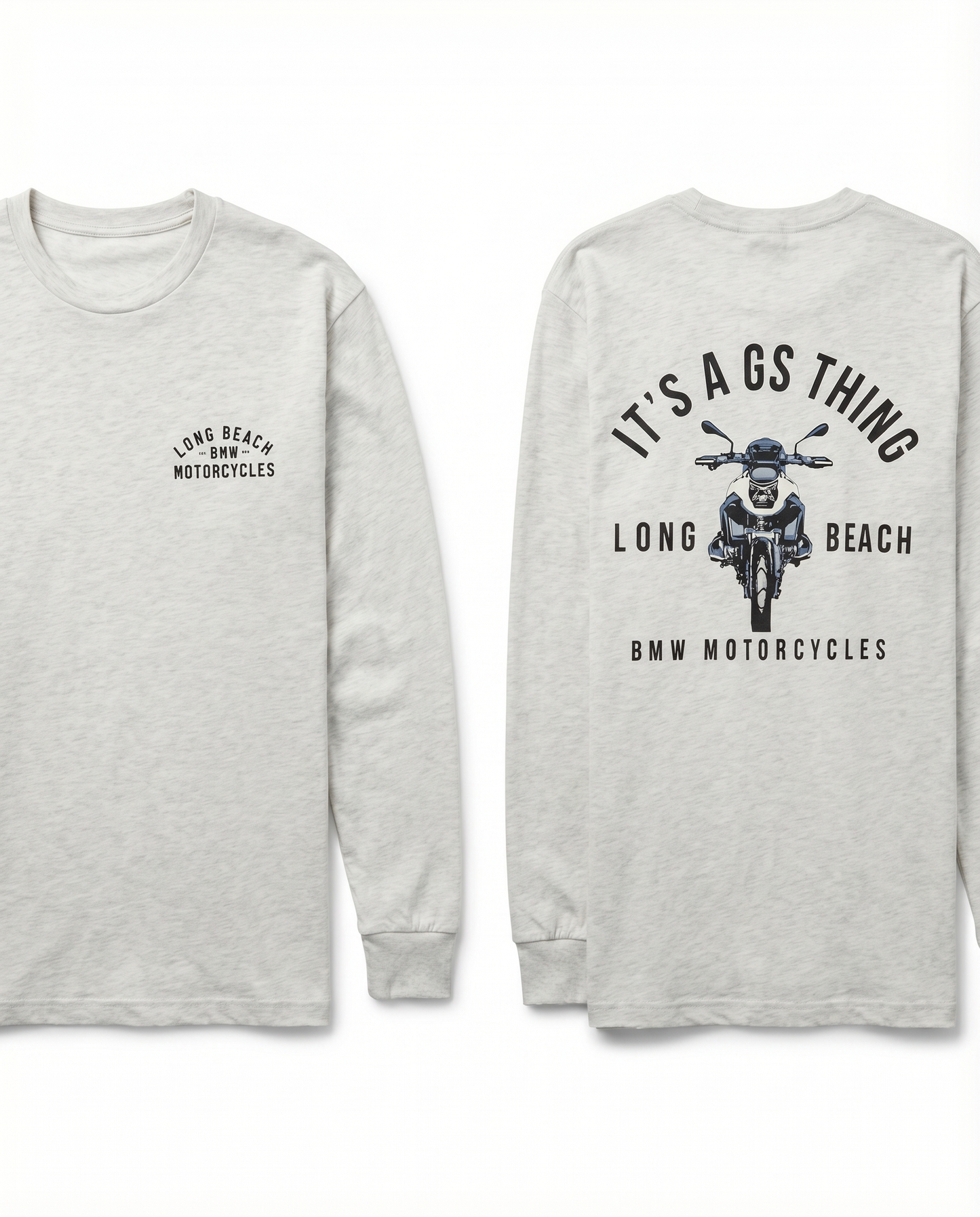 Oatmeal Heather Gray GS Thing Long Sleeve