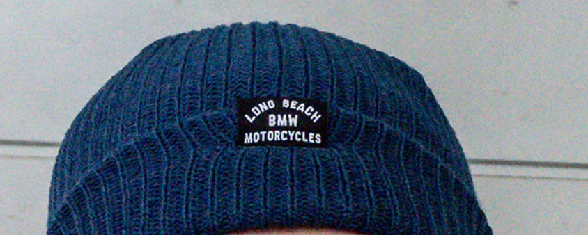 Blue Shop Beanie